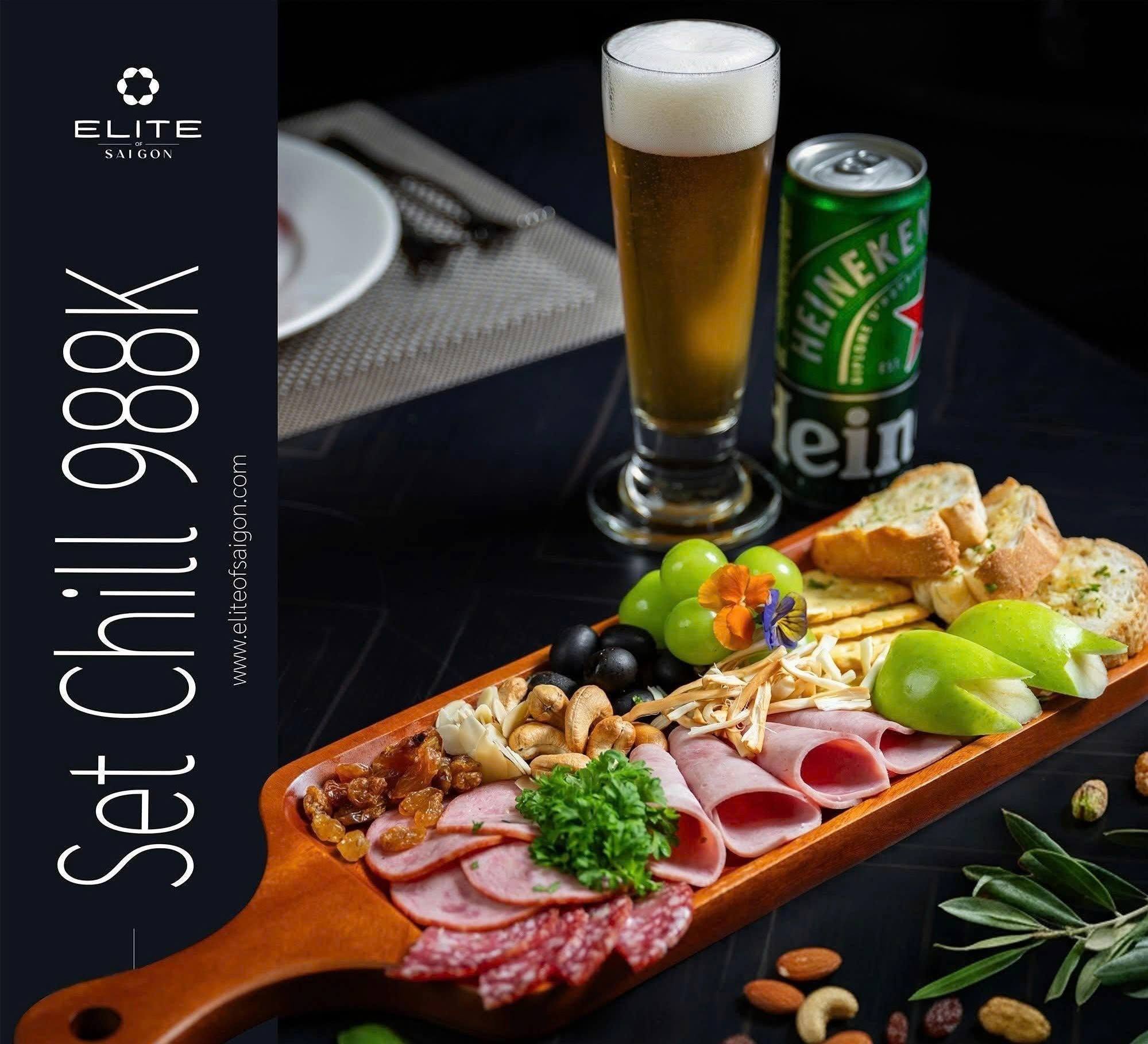 Set Chill của du thuyền Elite Of SaiGon